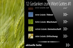 Ein iPhone mit dem Titelbild von 12 Gedanken zum Wort Gottes 1